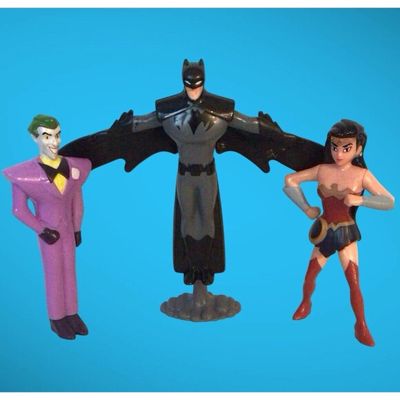 DC Comics Other - BATMAN THE JOKER & WONDER WOMAN DC Comics Justice League Action Figures